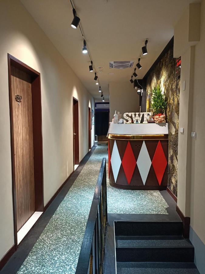Swf淡水新五福旅館 Sinwufu Hotel Exterior foto