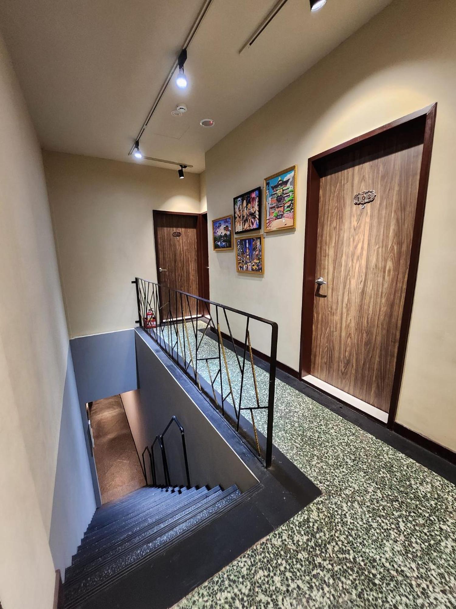 Swf淡水新五福旅館 Sinwufu Hotel Exterior foto